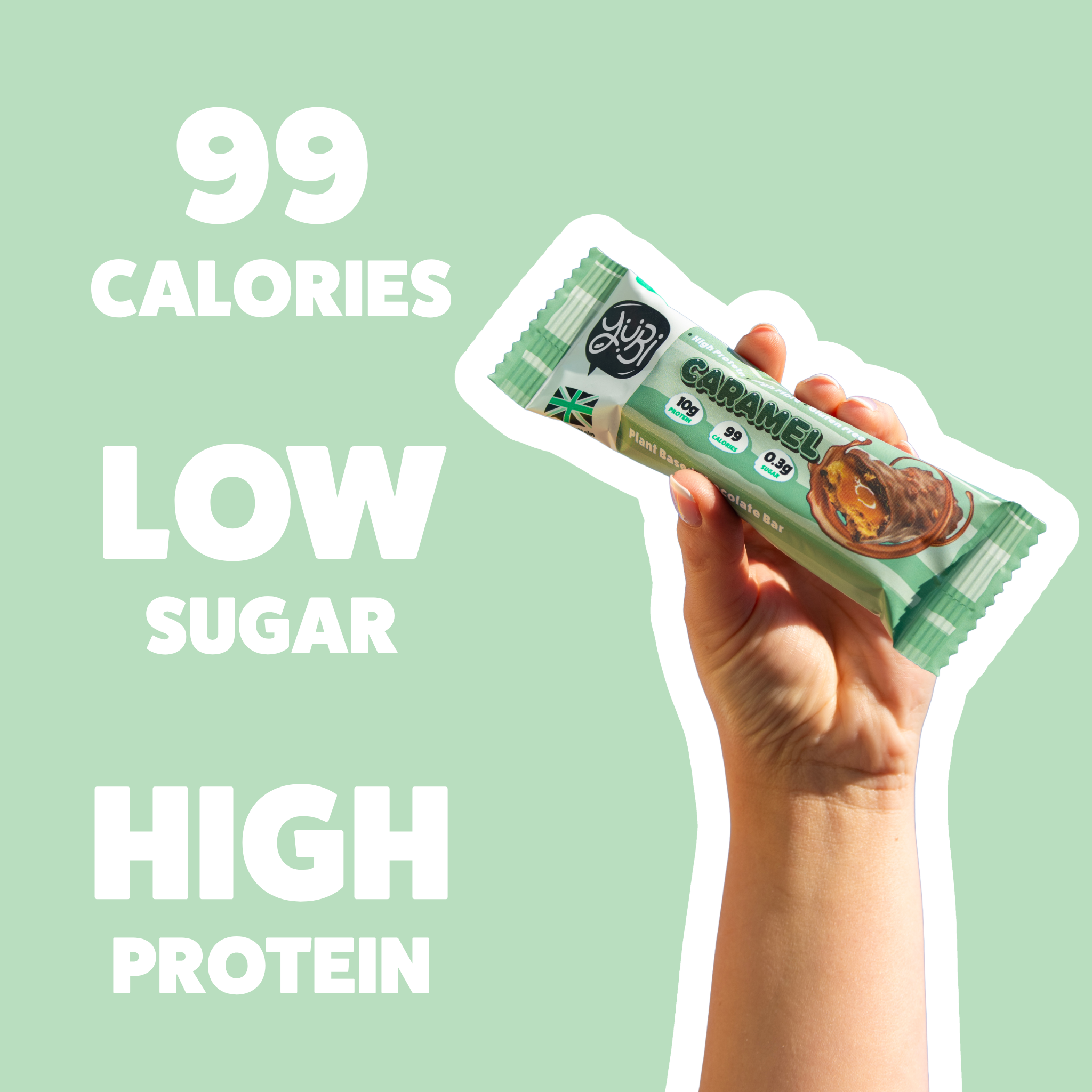caramel protein bar vegan gluten free low calories sugar