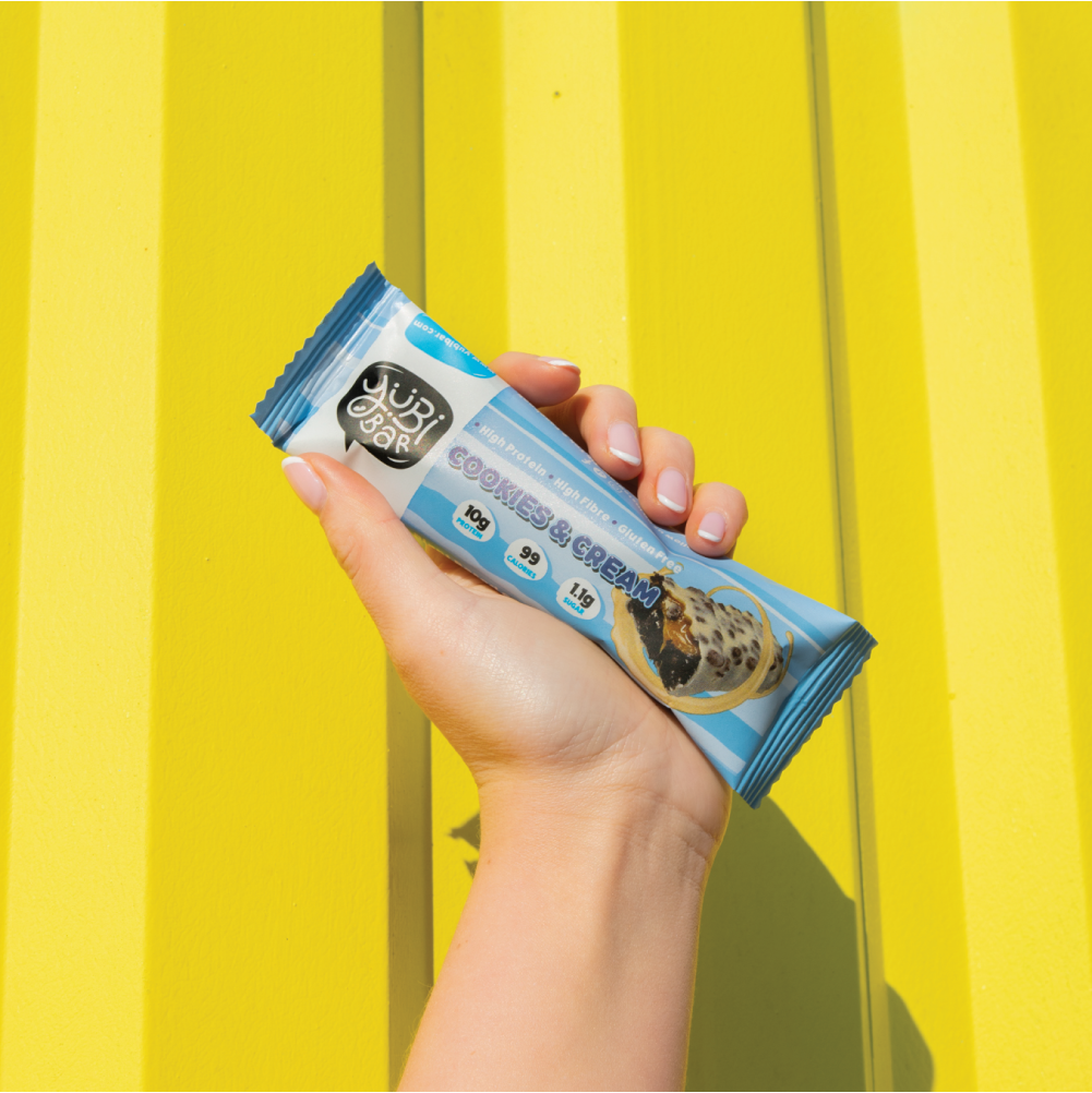 YuBi Bar Cookies & Cream Protein Bars