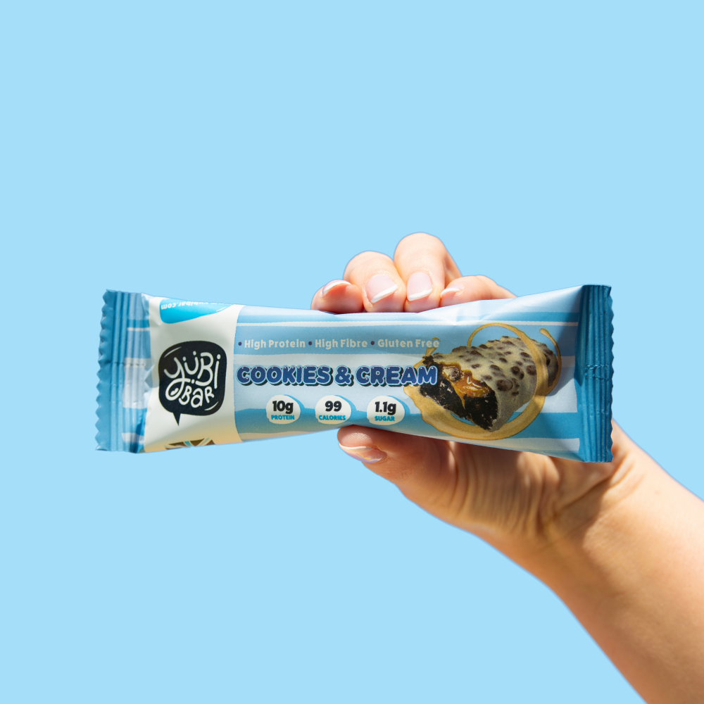 YuBi Bar Cookies & Cream Protein Bars