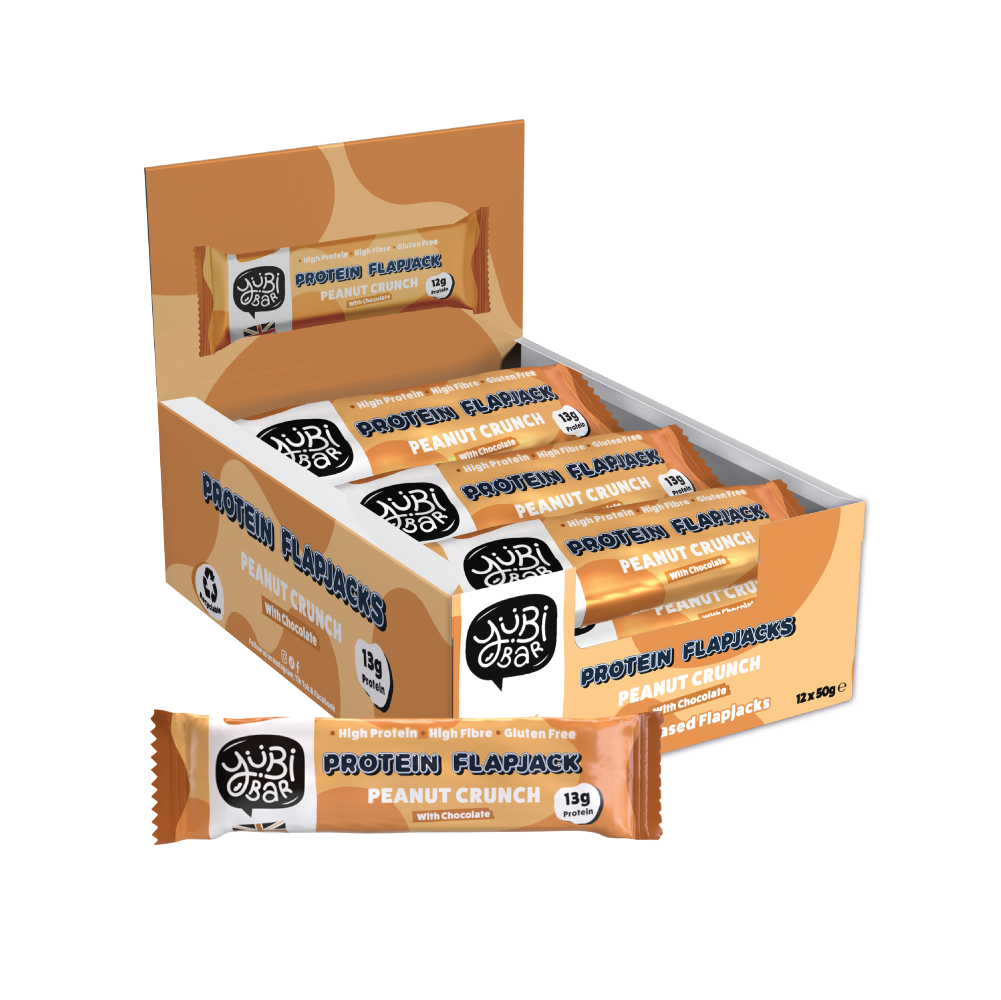 Peanut Crunch Protein Flapjacks