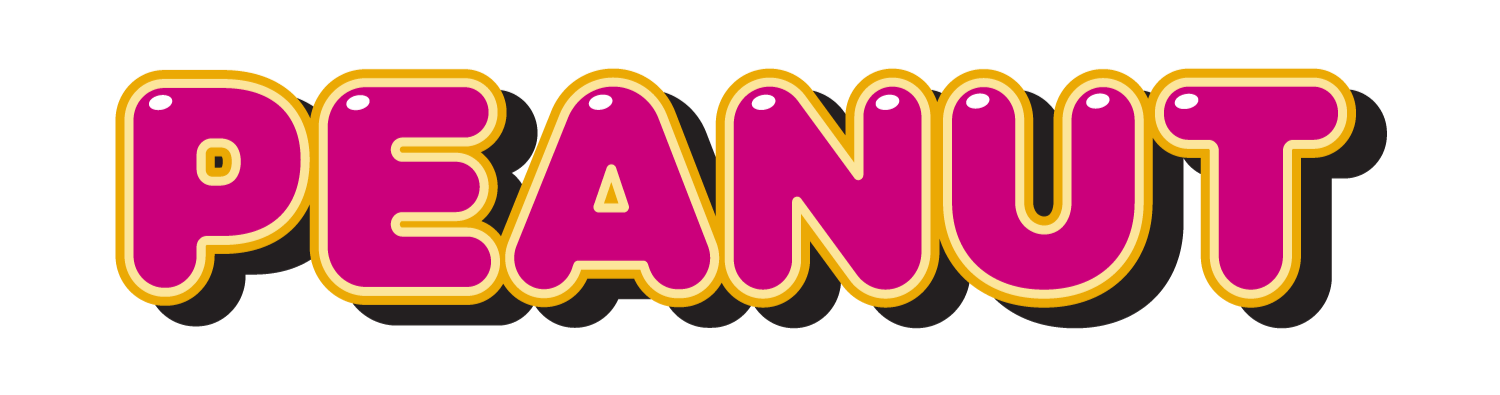 Flavour bubble text for Peanut Protein Bars