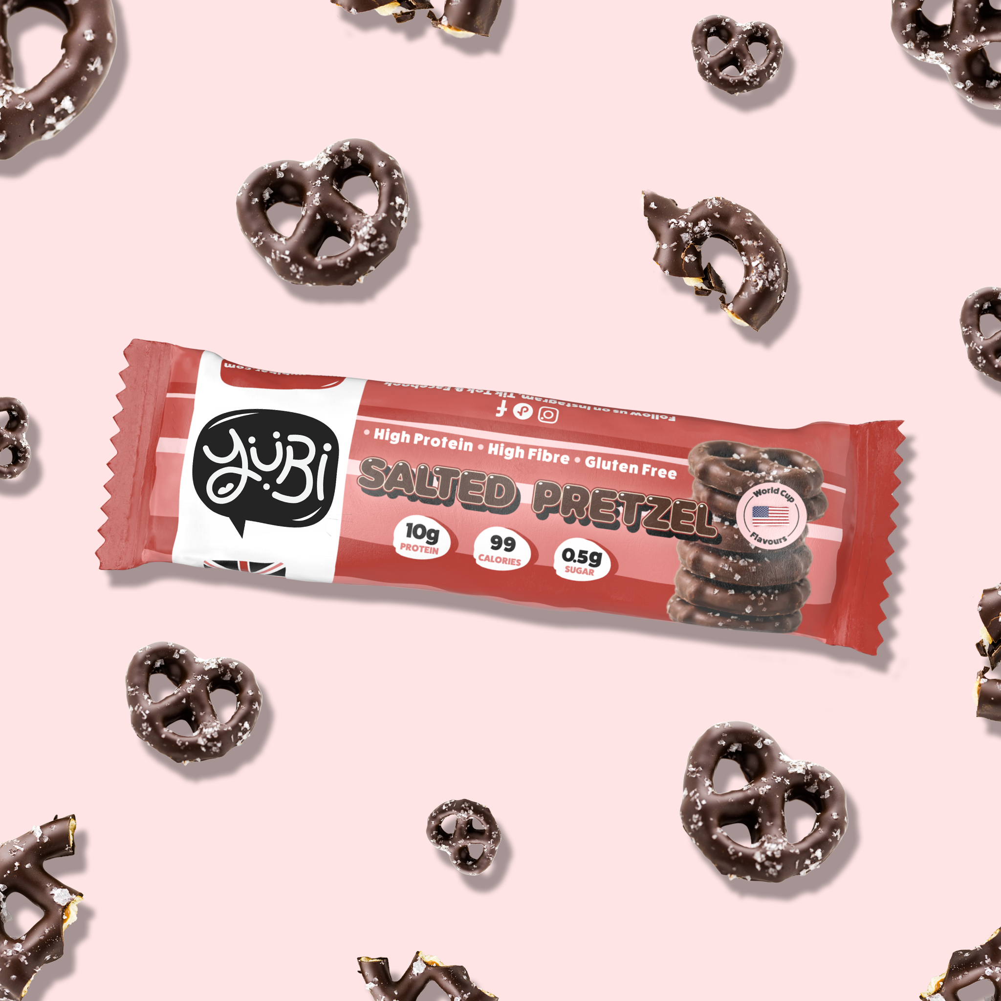 Salted Pretzel Protein Bar