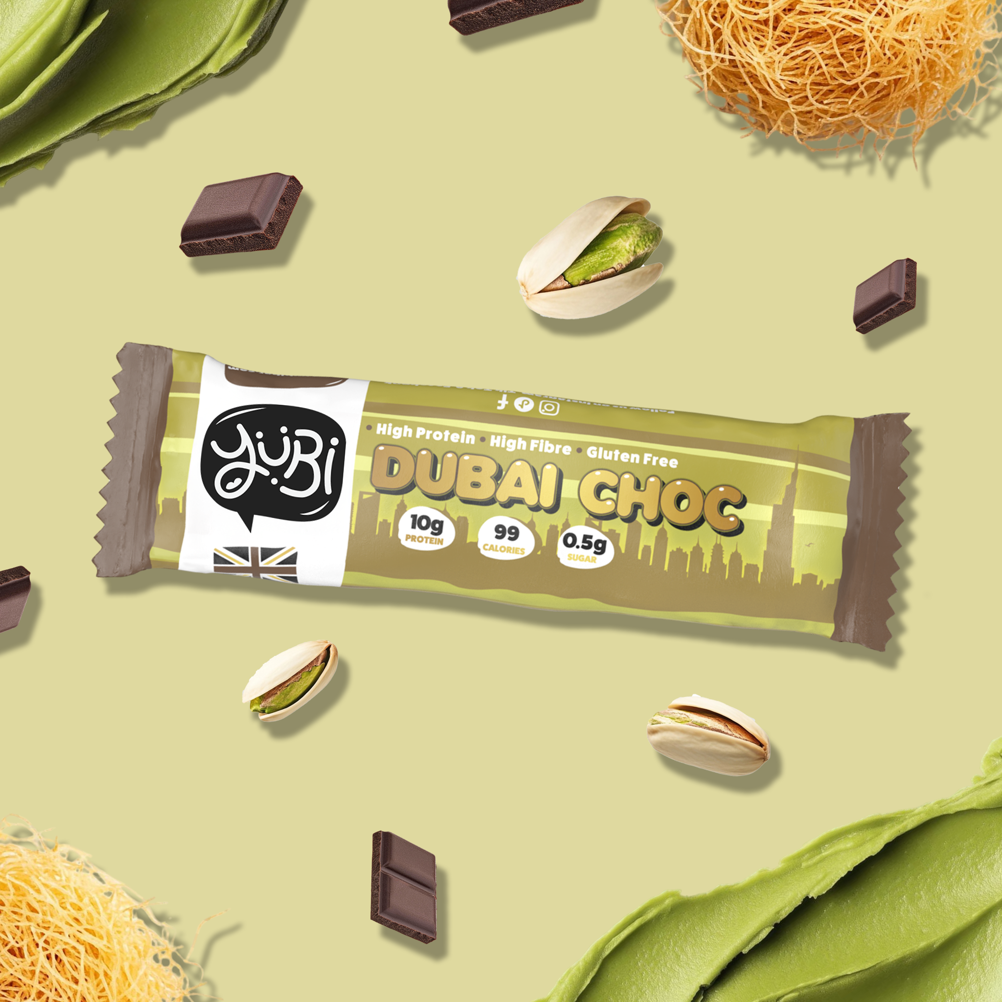 Dubai Choc Protein Bars