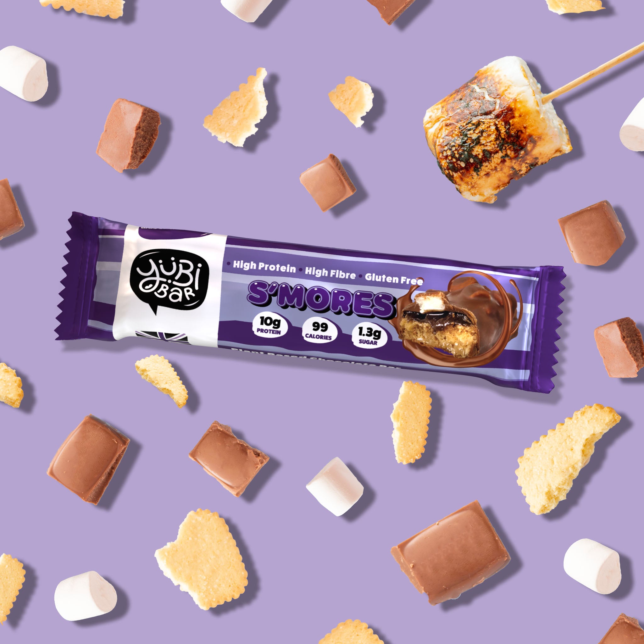 YuBi Bar S'mores Protein Bars