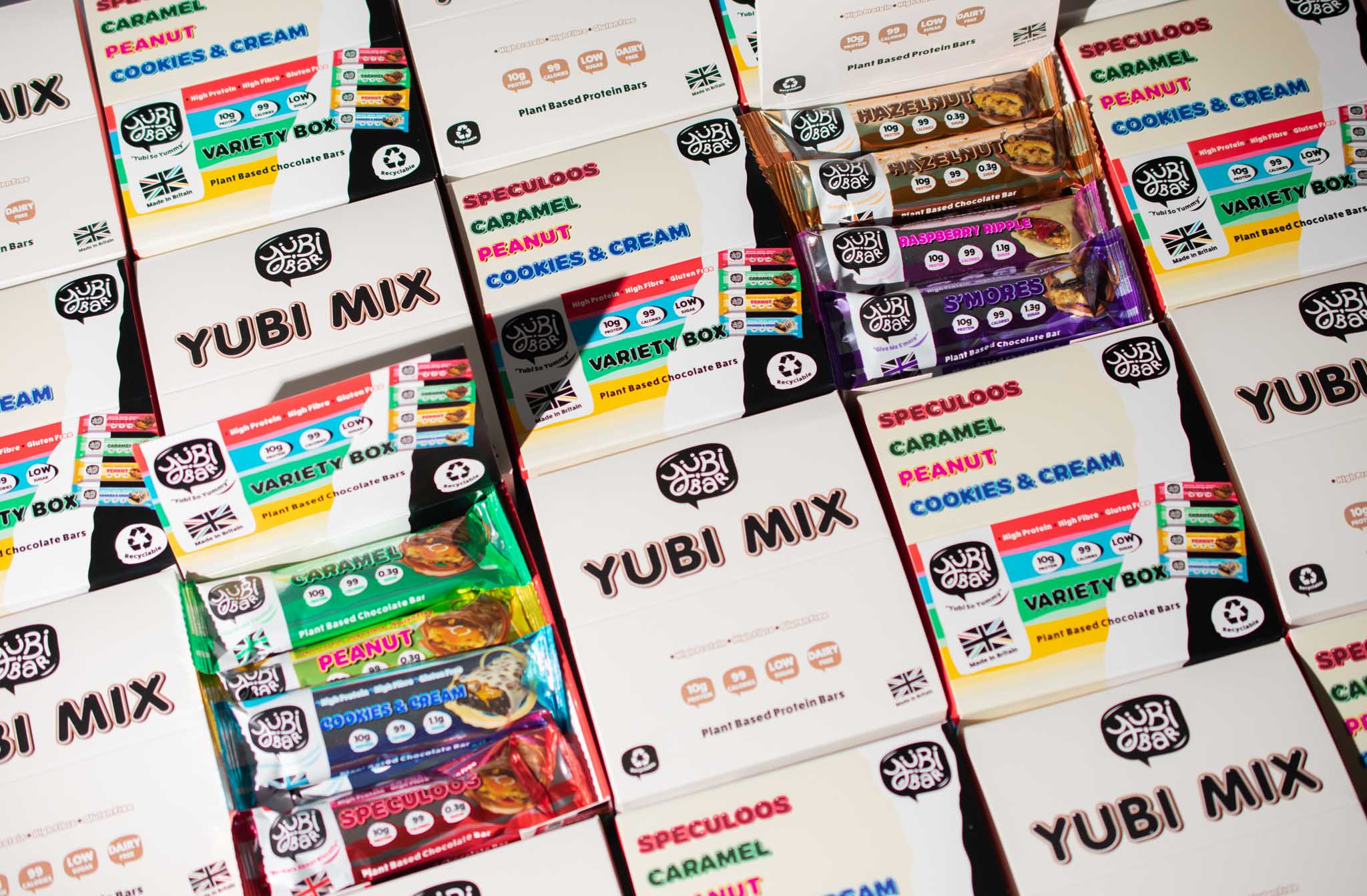 yubibar protein bar variety boxes