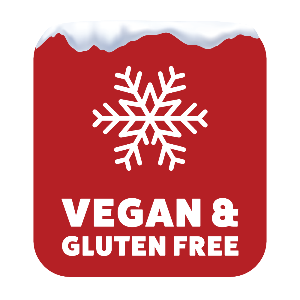 Vegan & Gluten Free Icon - All YubiBar Protein Bars are Plant Based and Gluten Free
