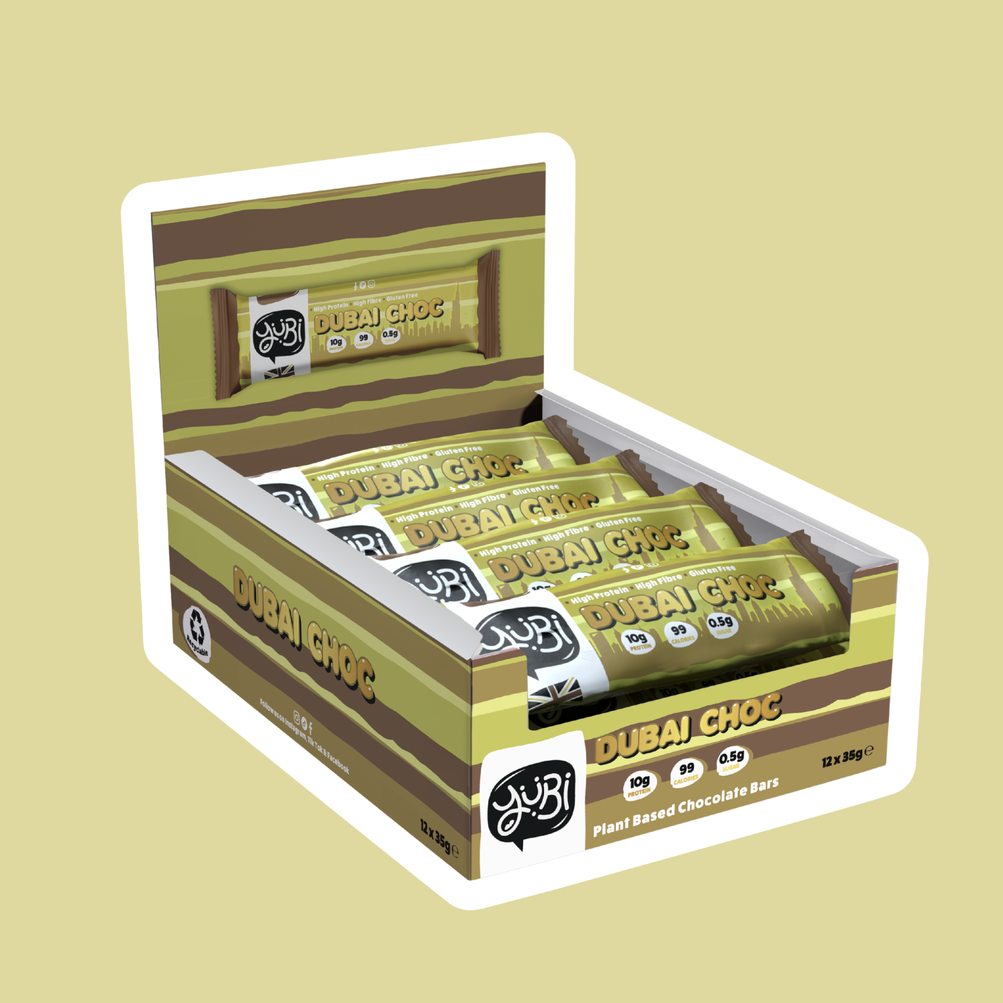 Dubai Choc Protein Bars