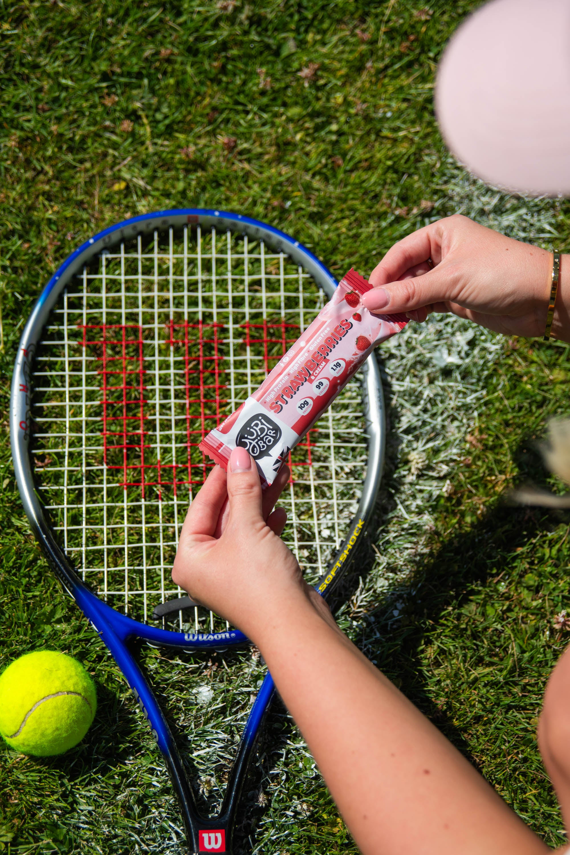 Strawberries & Cream Summer Protein Bars