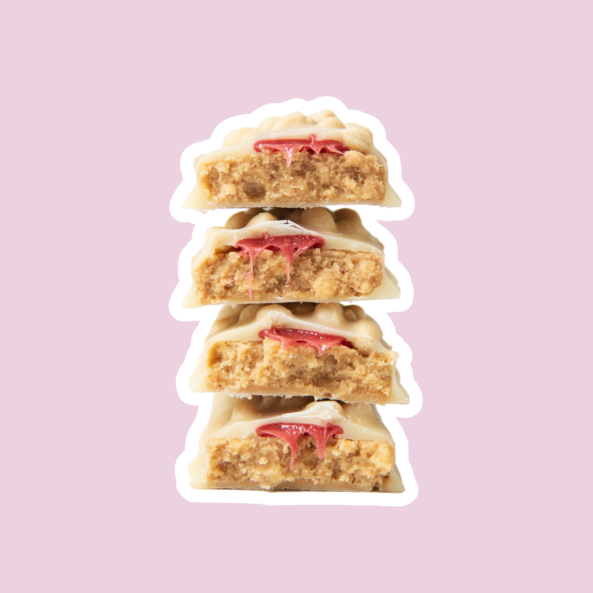 Raspberry Ripple Protein Bars