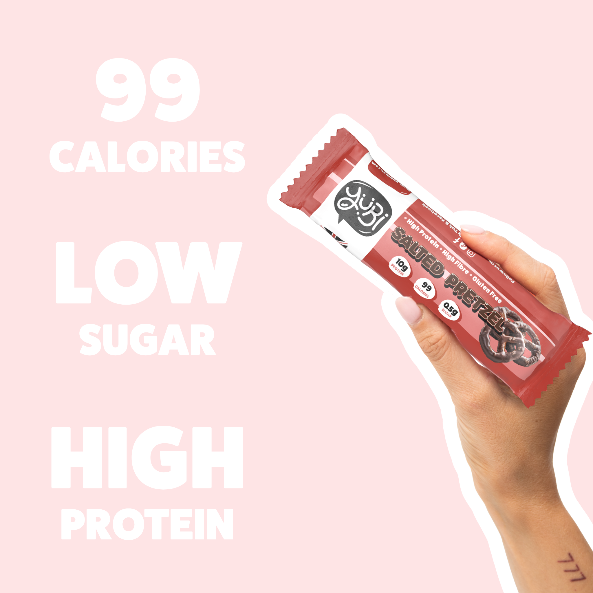 Salted Pretzel Protein Bars