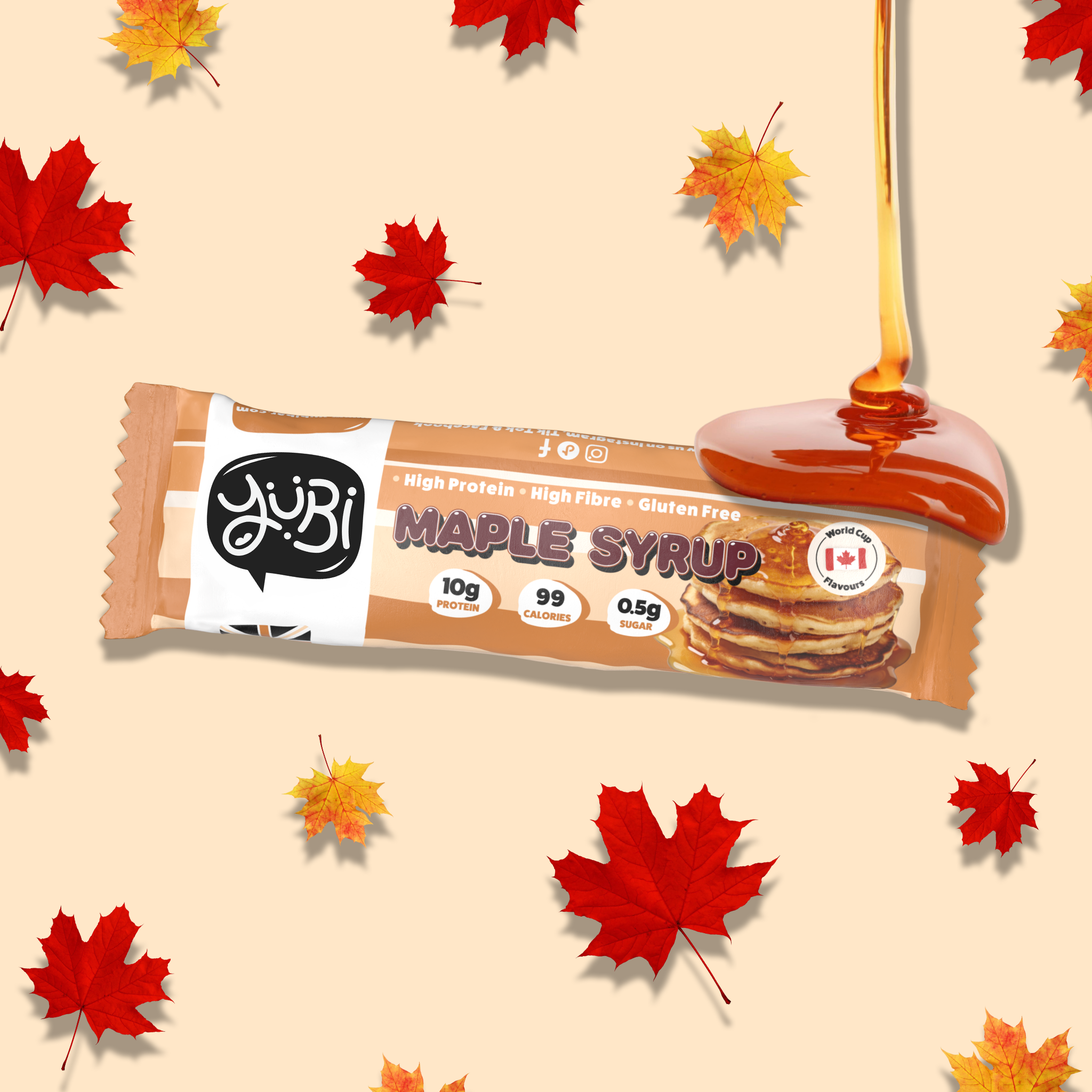 Maple Syrup Protein Bar