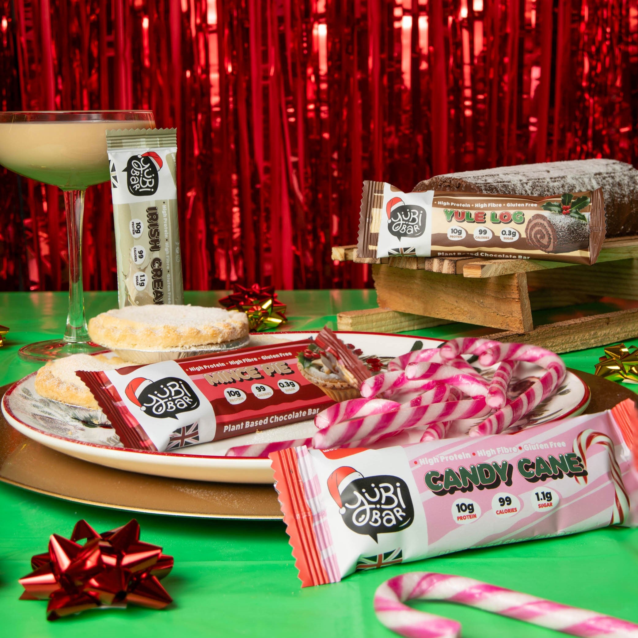 Christmas Protein Bars