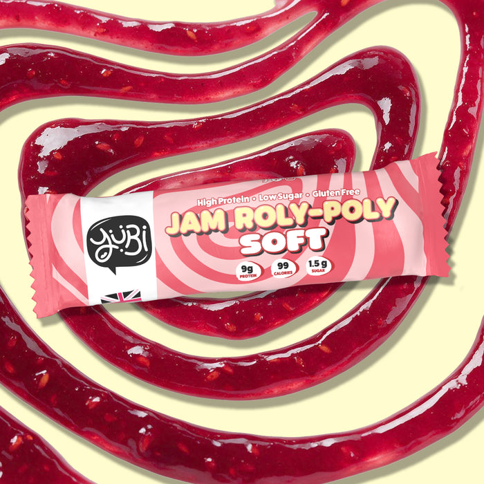Jam Roly-Poly Soft Protein Bars