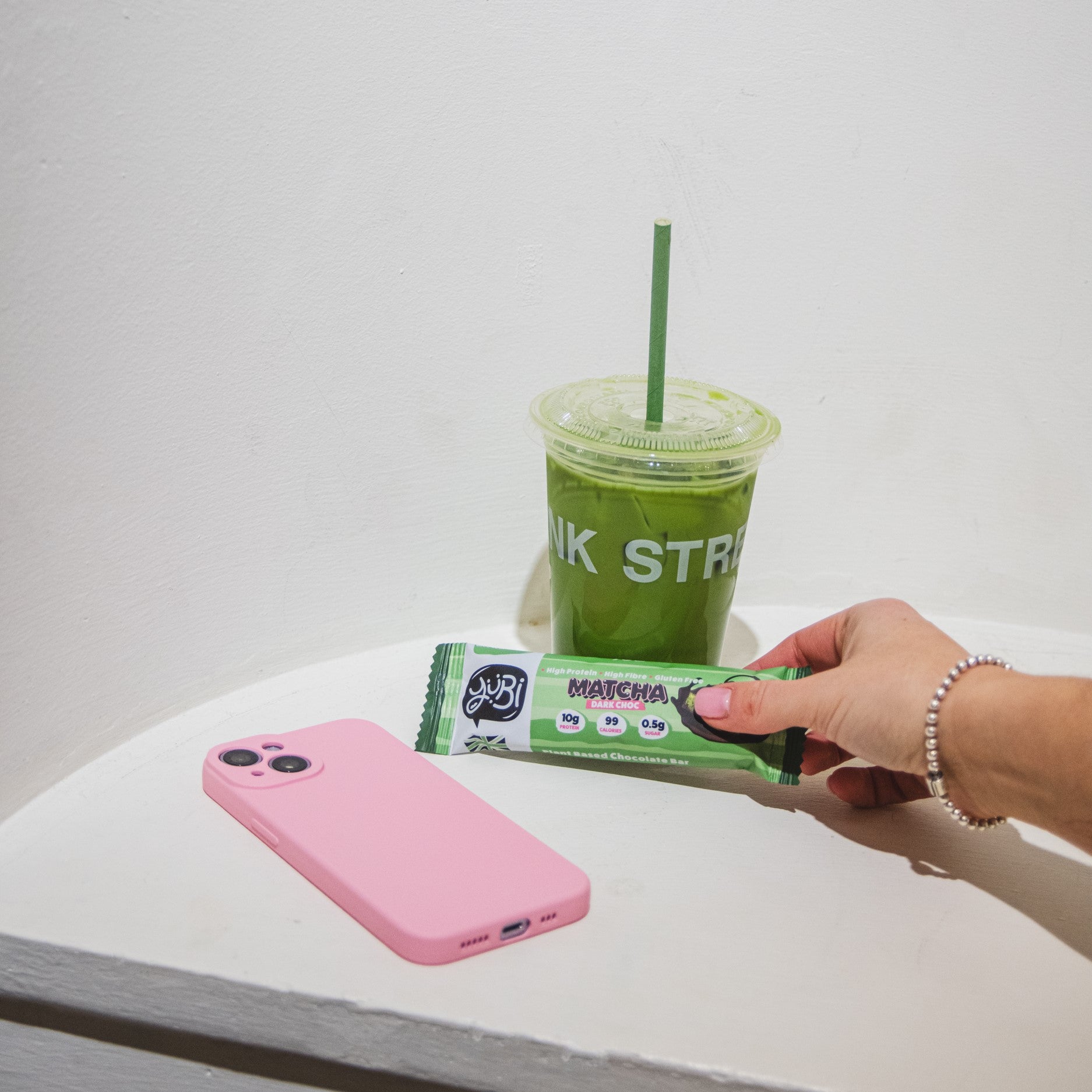 Dark Choc Matcha Protein Bar