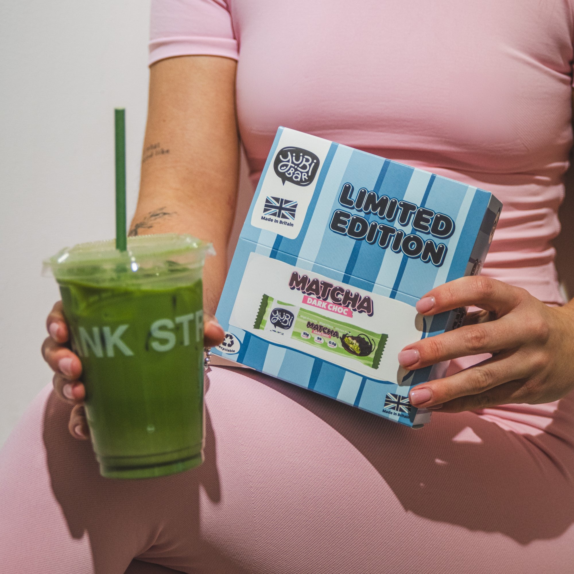 Dark Choc Matcha Protein Bar