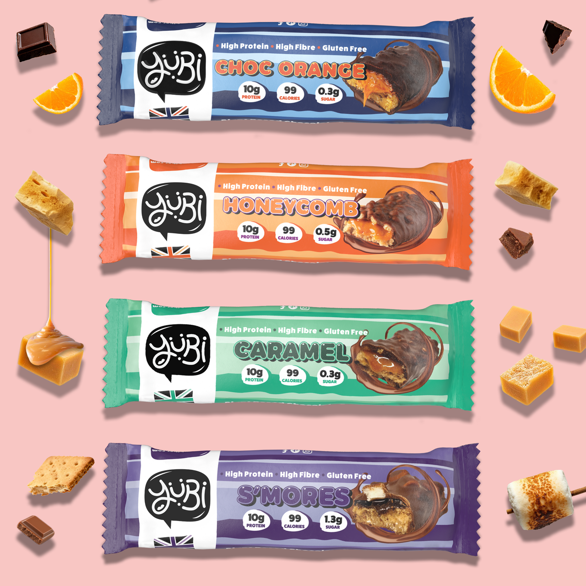 YuBi Pick N' Mix | Build Your Own Box | Protein Bars | 12 Pack – YuBi Bar