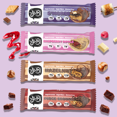 yubi protein bar variety multipack low sugar calories gluten free vegan 