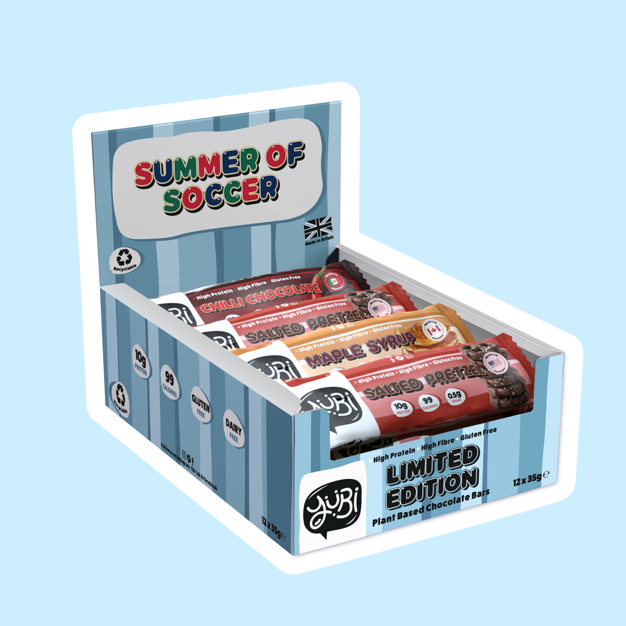 Summer Of Soccer protein bars