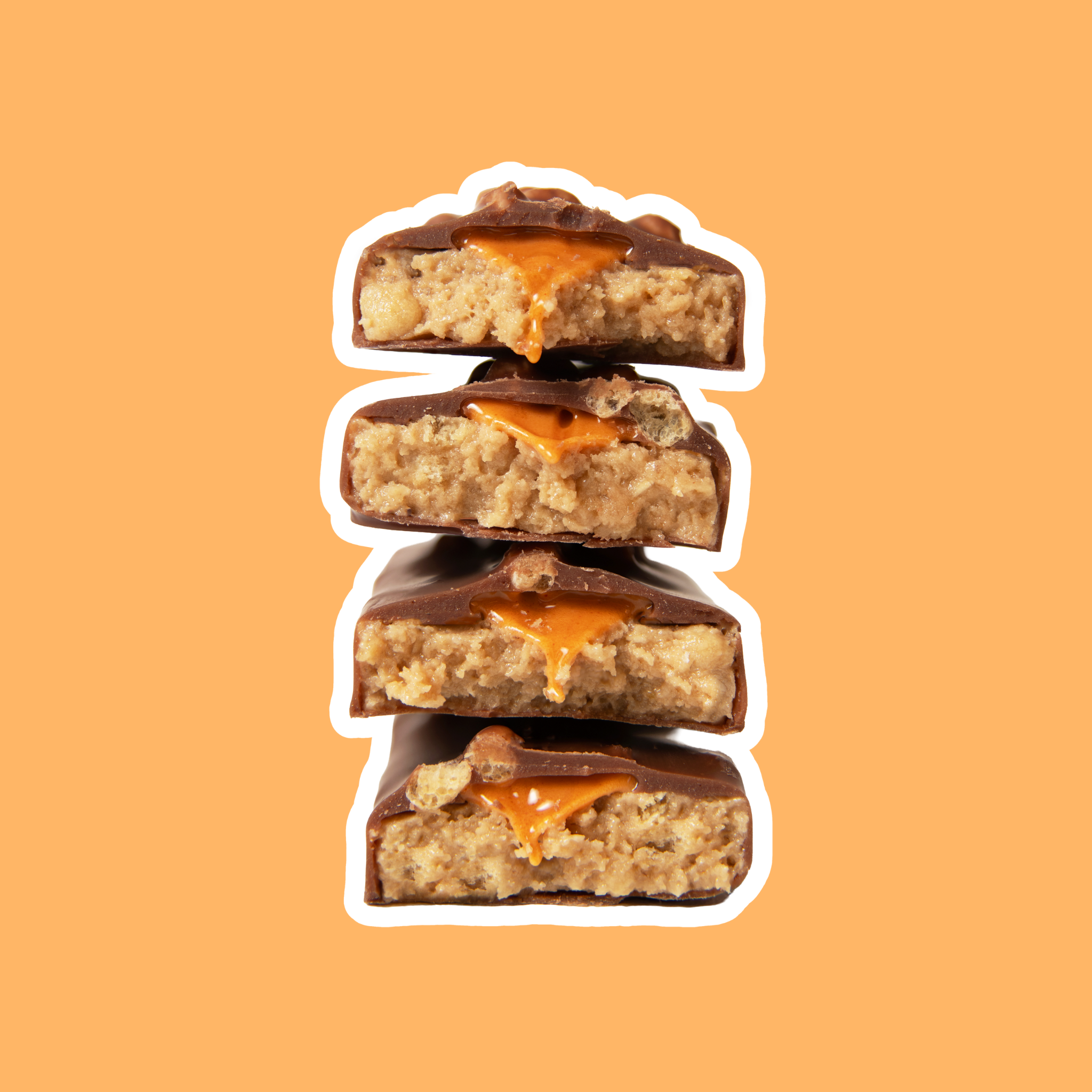 honeycomb protein bars stacked vegan gluten free