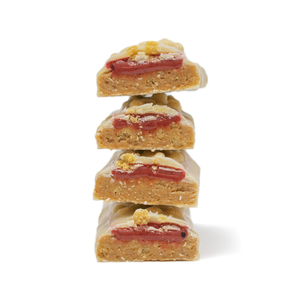 Raspberry Ripple Protein Bars